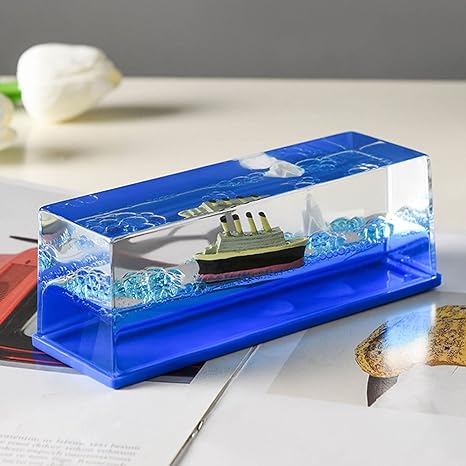 Titanic Table Cruise Ship With Ice Block - Ansoo Store